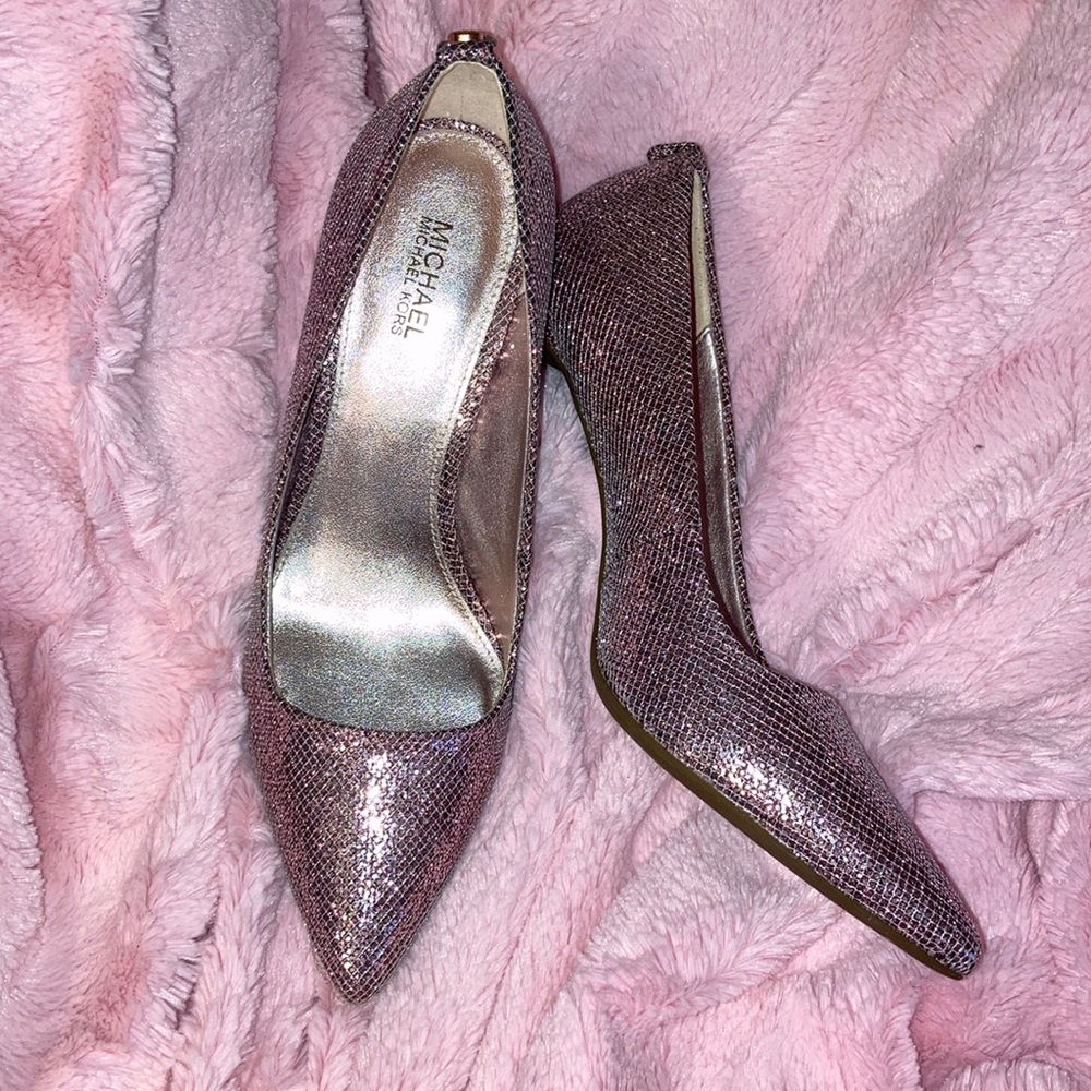 Pink Michael Kors heels
